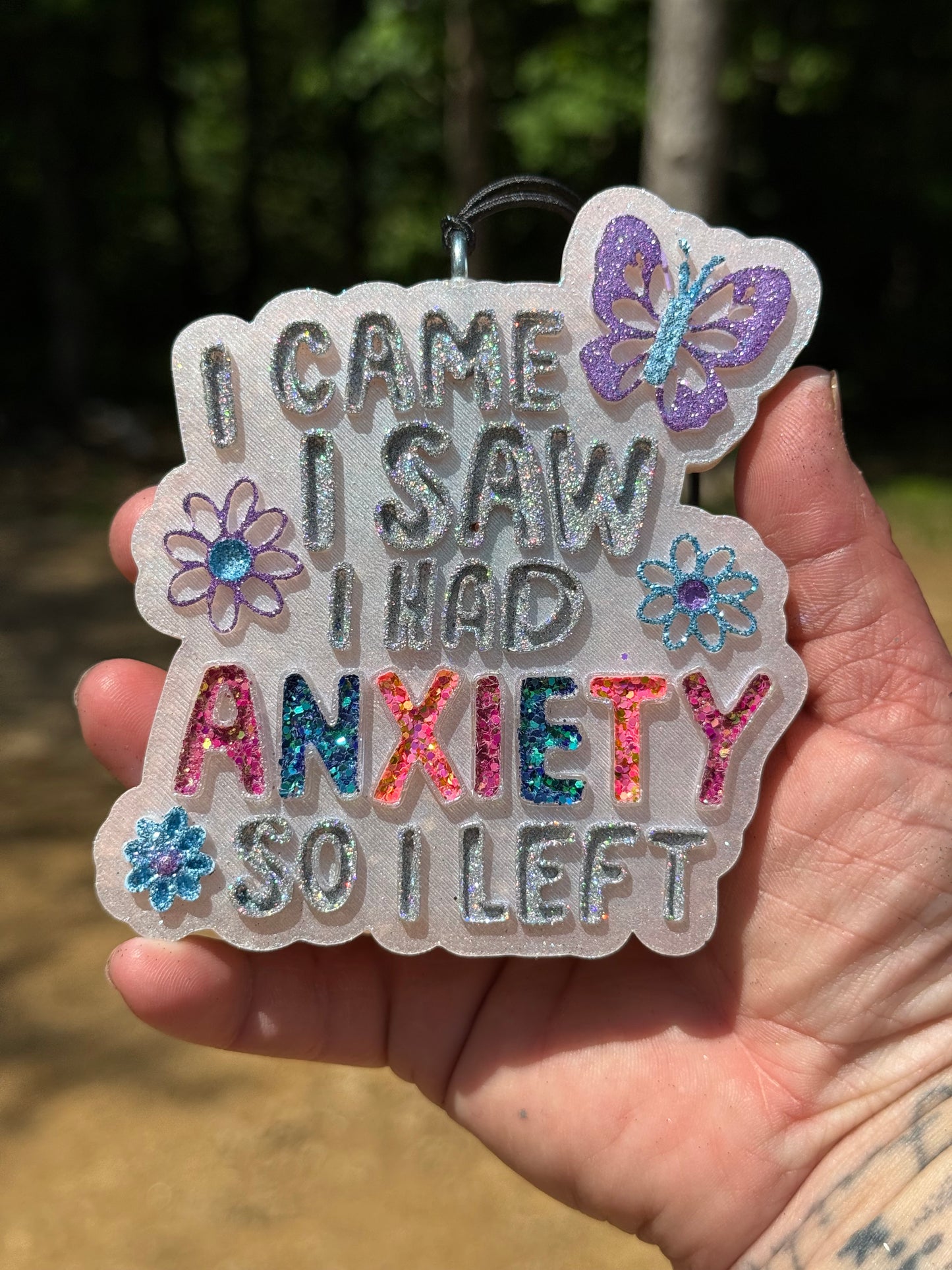 "I Came I Saw I Had Anxiety So I Left" Mold