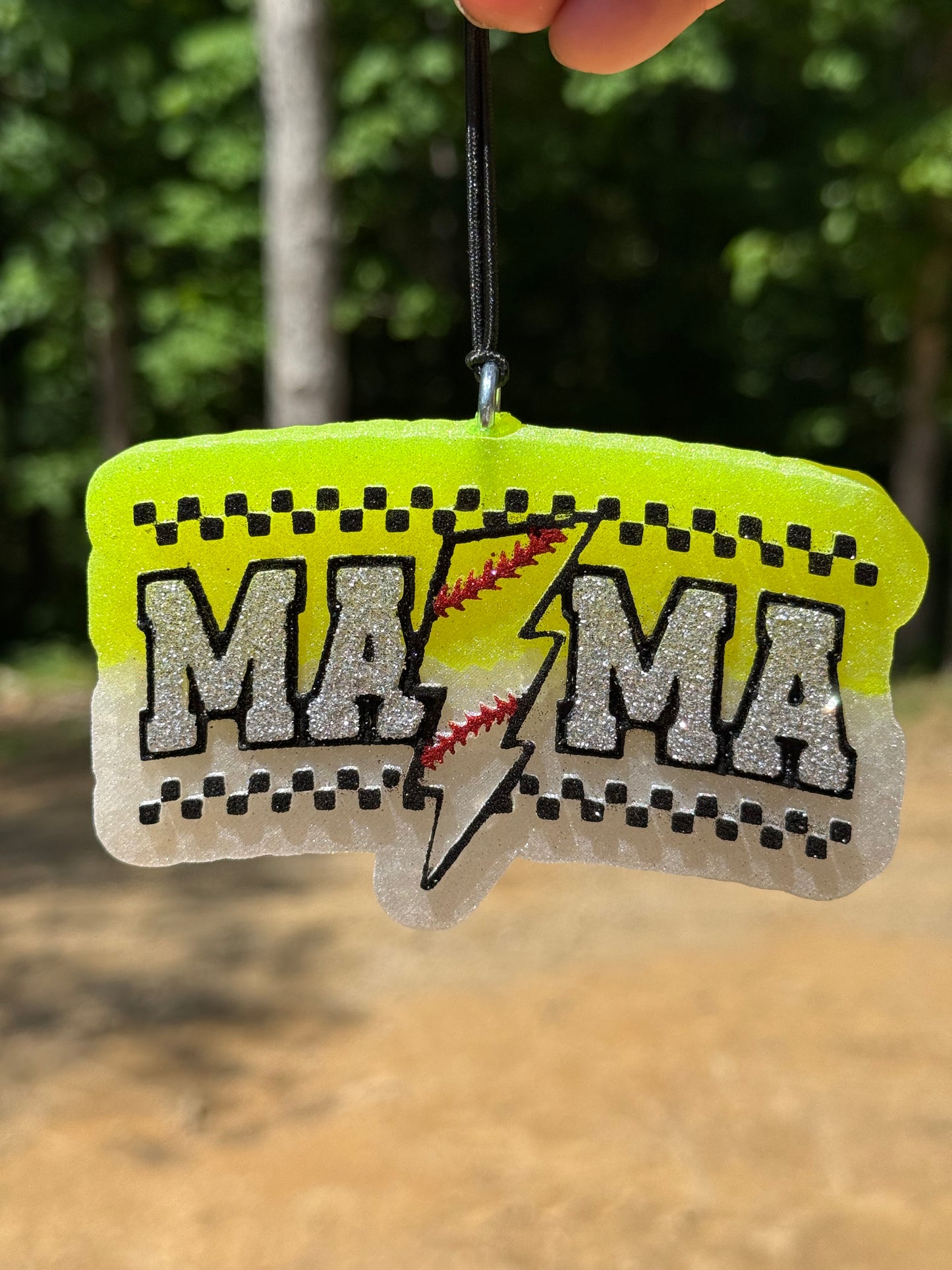 "Mama" Baseball/Softball Lightning Bolt Mold