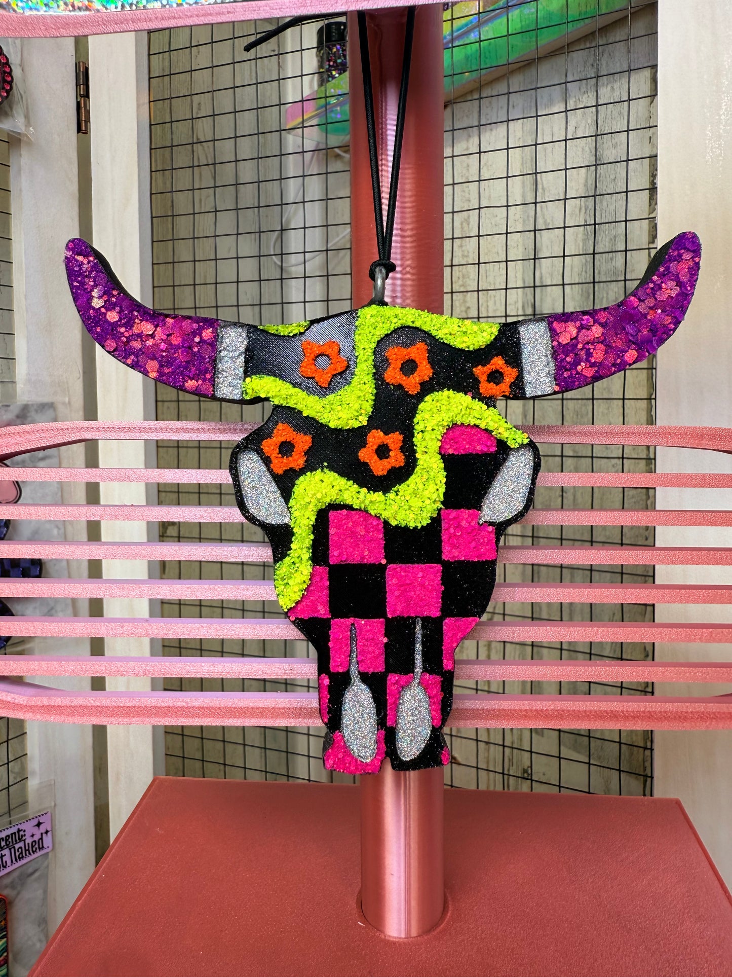 Y2K Bull Skull Freshie~Large