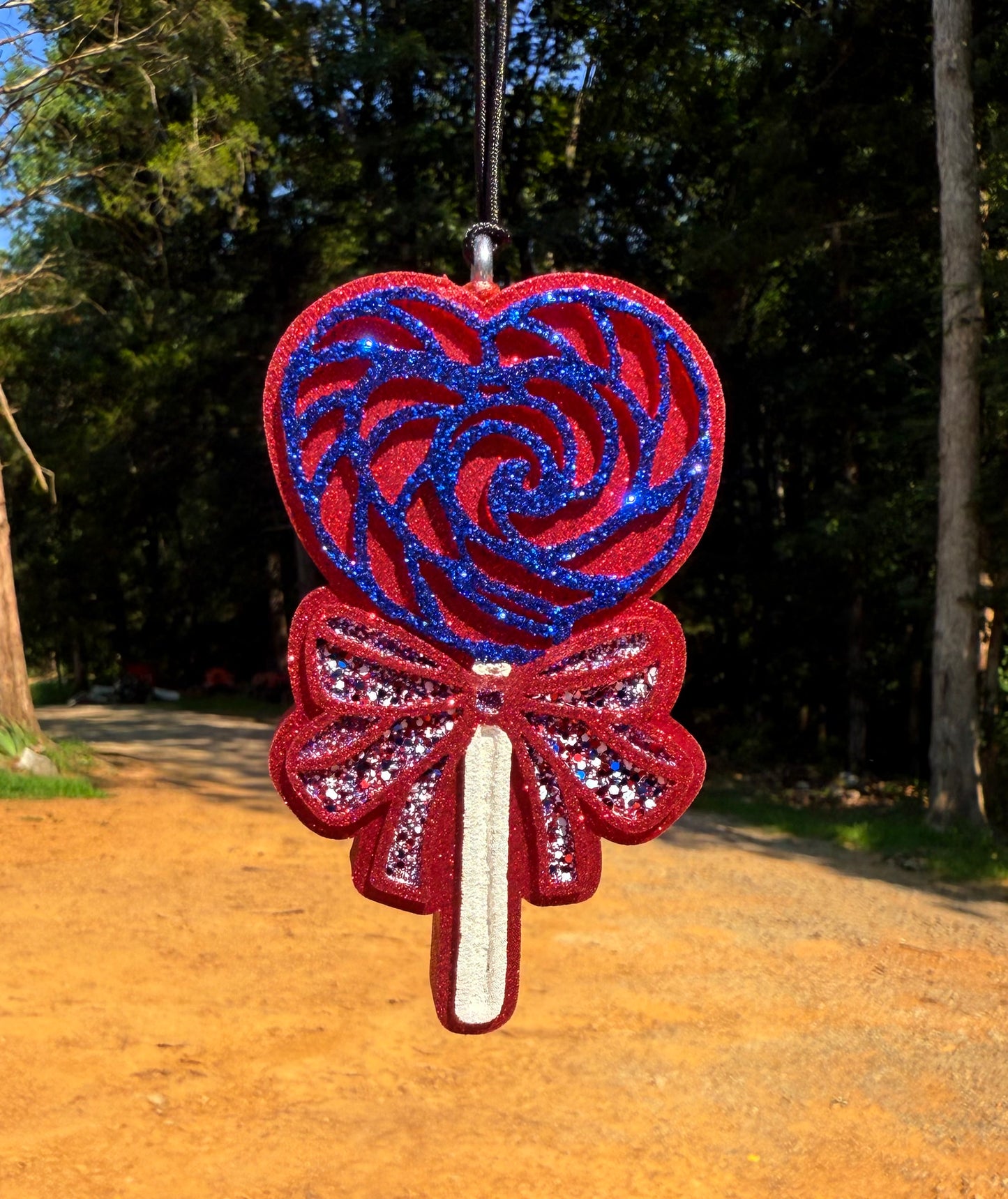 Heart Sucker with Bow Freshie~MTO