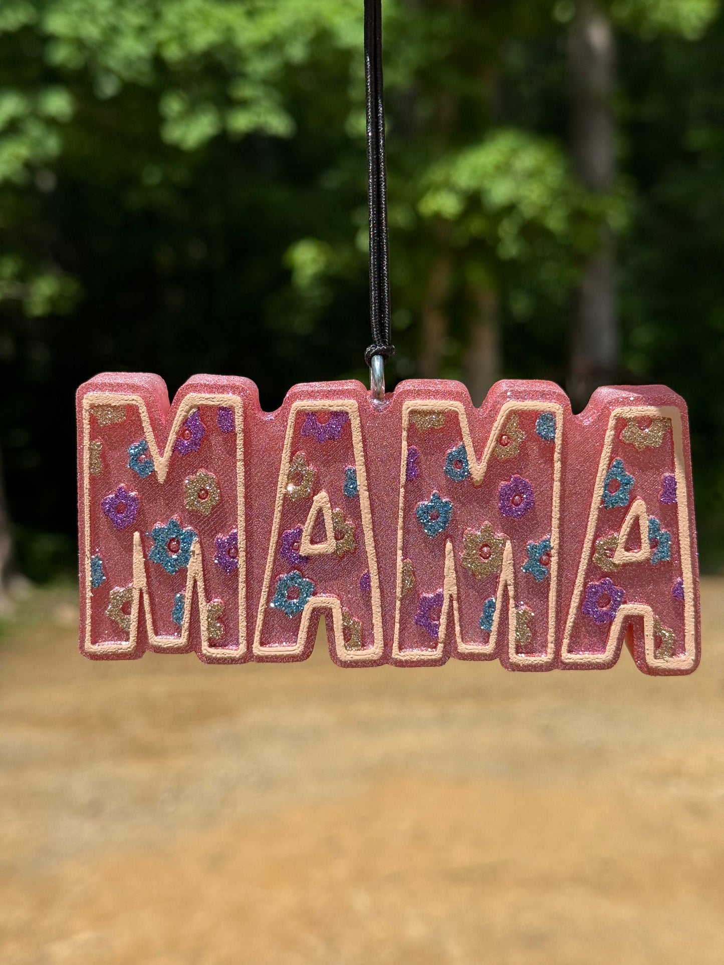 "Mama" floral mold
