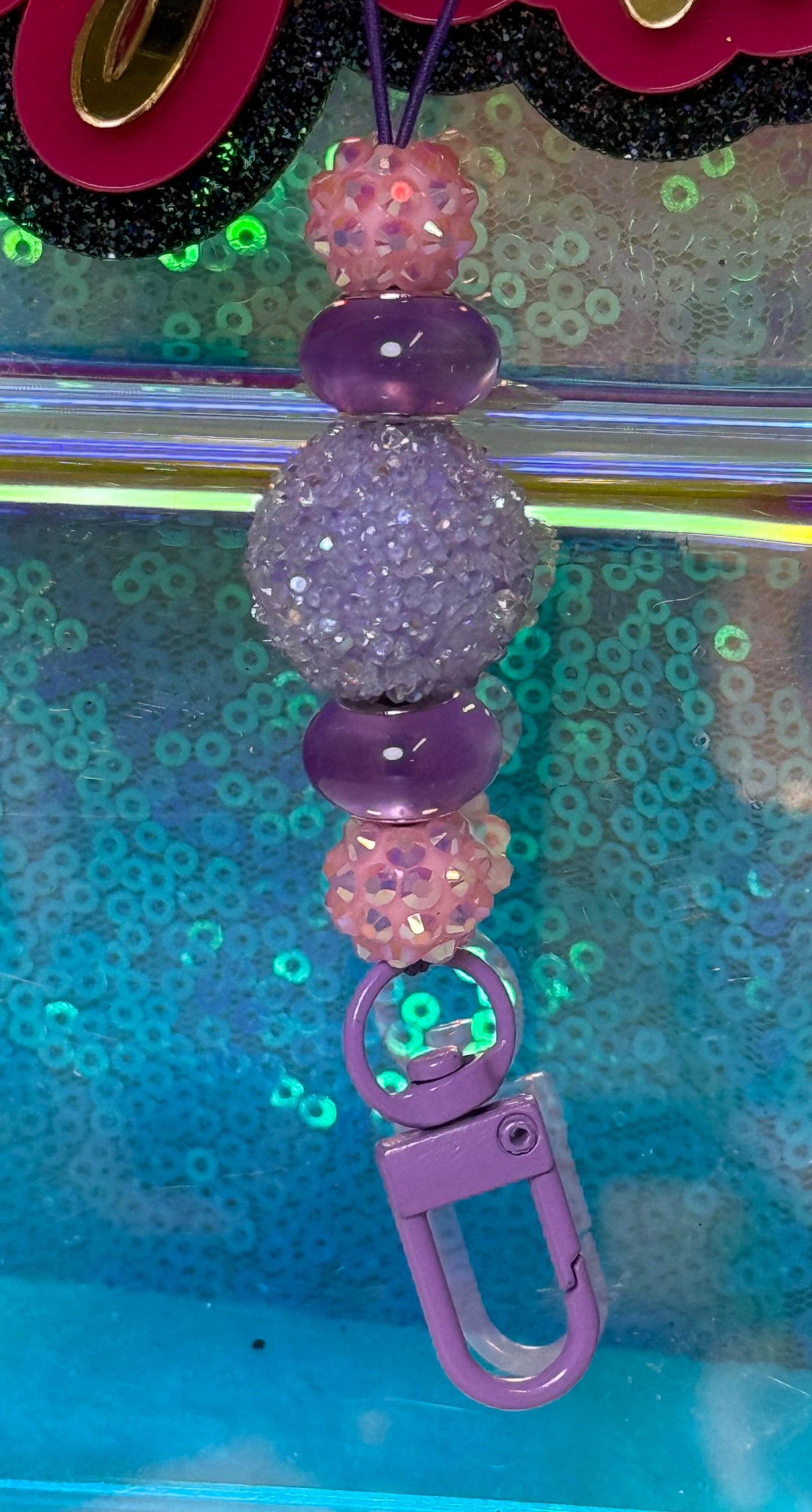 Custom Beaded Freshie Hanger