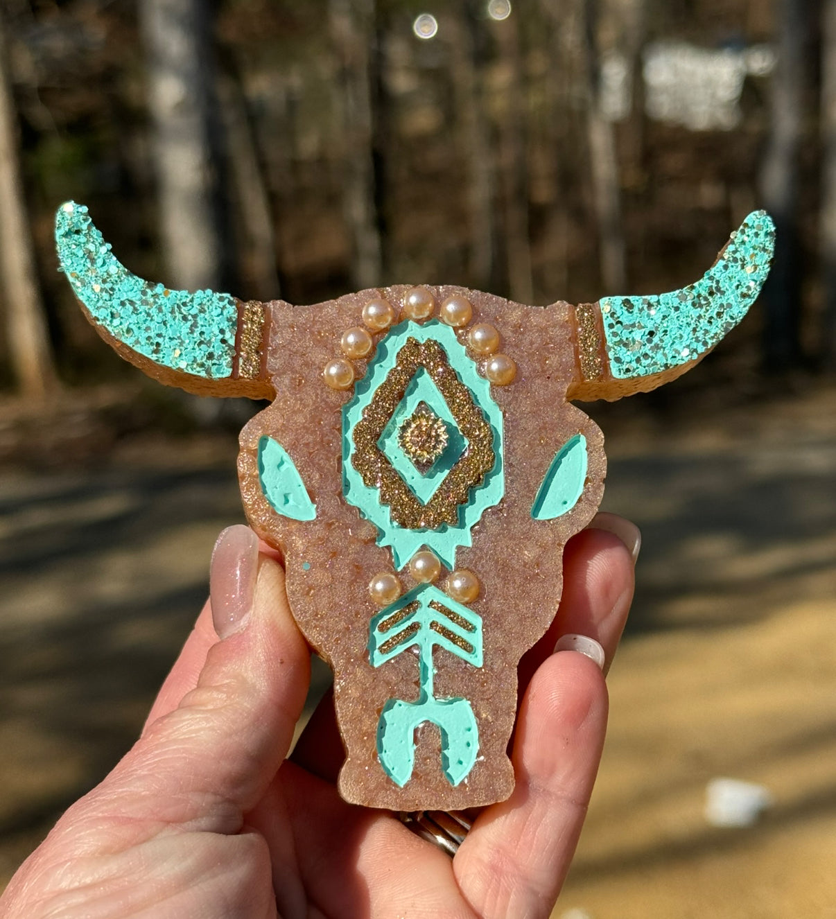 Bull Skull Freshie~MTO