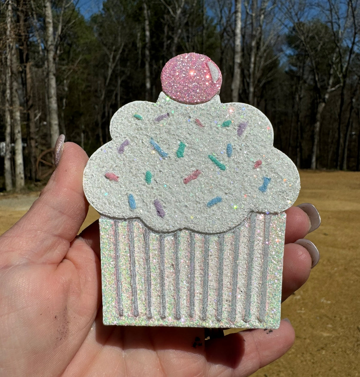 Cupcake with Cherry on Top Freshie~MTO