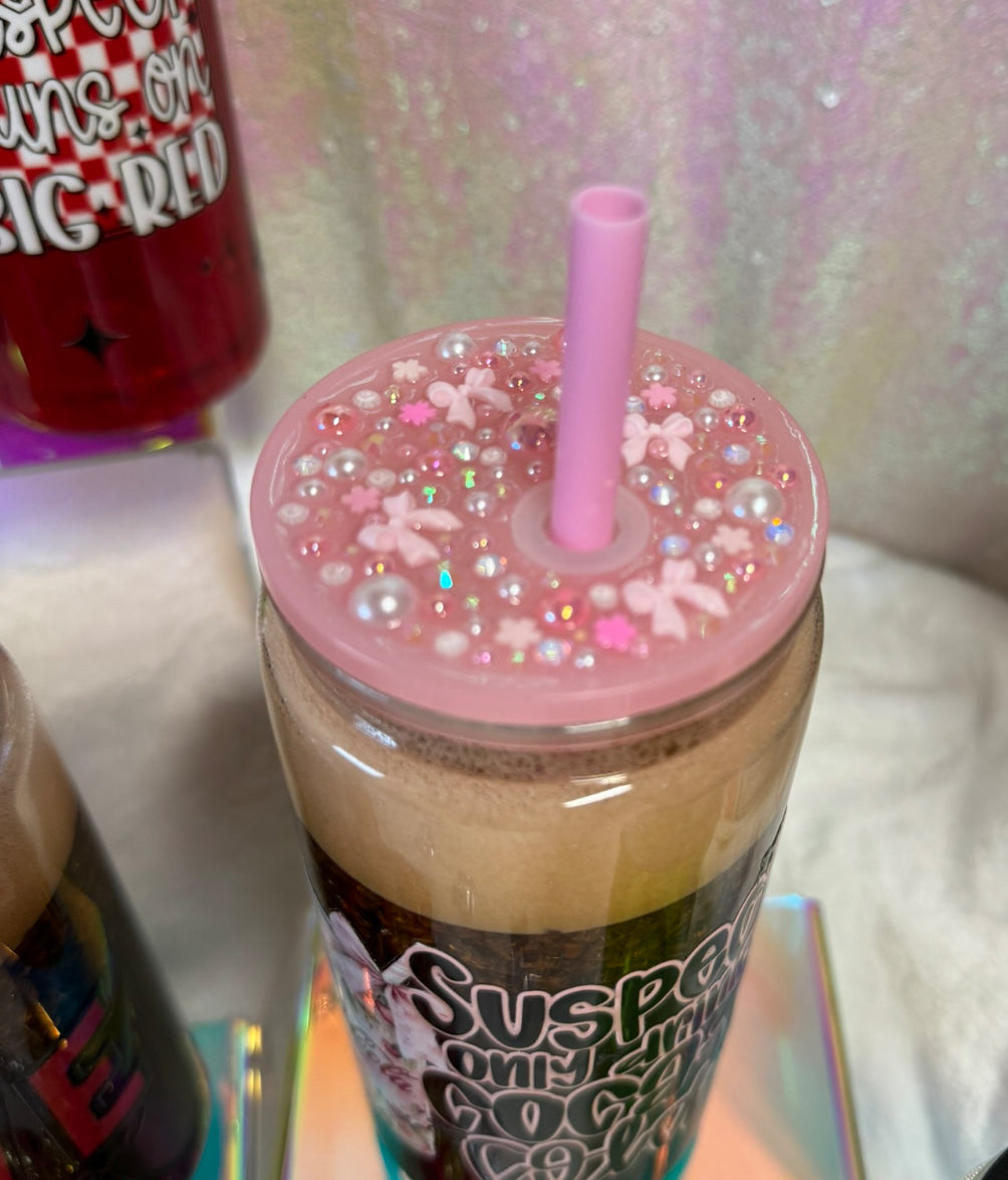 Custom Decorated Topper for Tumbler