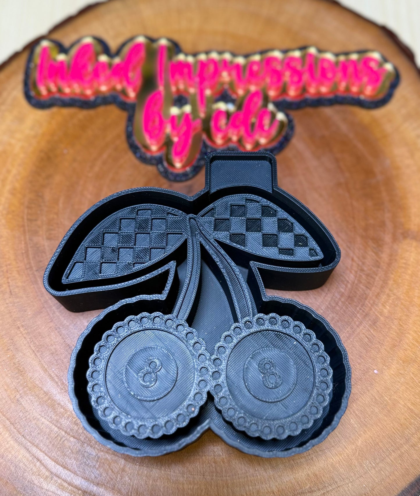 Eightball Checkered Cherries Mold