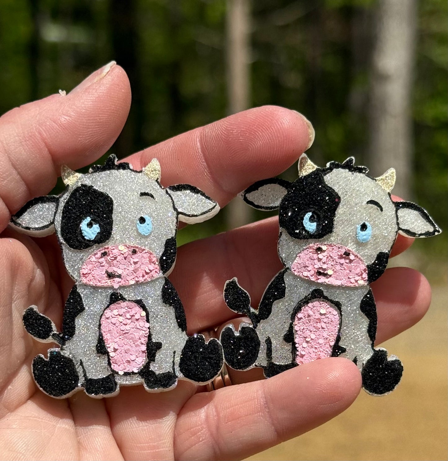 Mini Cows~Set of Vent Clip Freshies~MTO