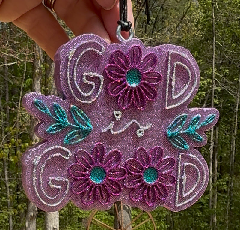 "God is Good" with Flowers~MTO