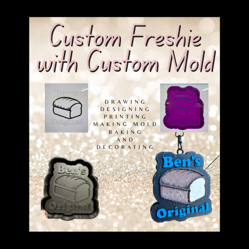 Custom Freshie with a Custom Mold Design – Inked Impressions